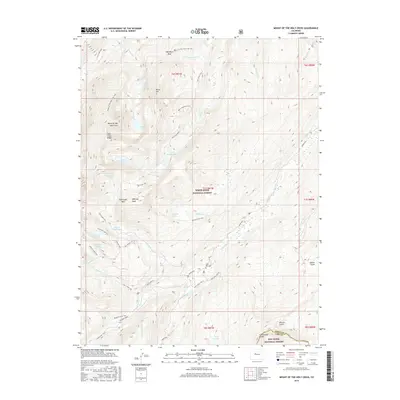 2016 Map of Mount of the Holy Cross, 2016 Print