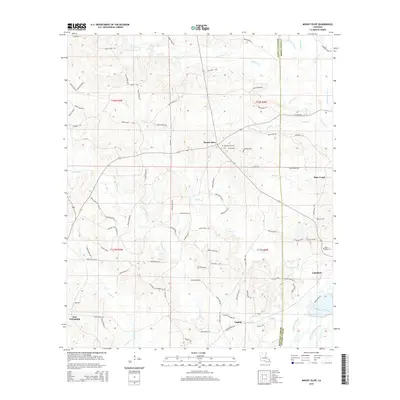 2015 Map of Mount Olive, 2015 Print