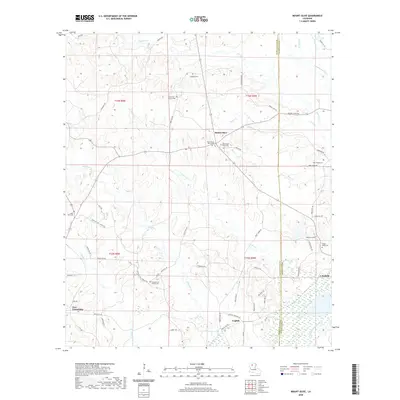 2020 Map of Mount Olive, 2020 Print