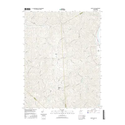 2016 Map of Mount Olive, 2016 Print