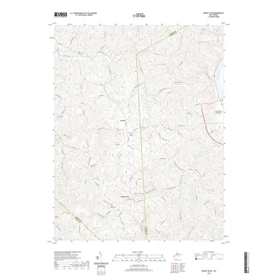 2019 Map of Mount Olive, 2019 Print