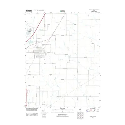 2012 Map of Mount Olive, 2012 Print