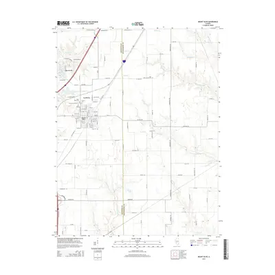 2015 Map of Mount Olive, 2015 Print