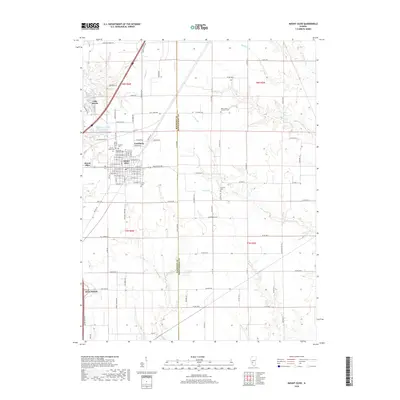 2018 Map of Mount Olive, 2018 Print