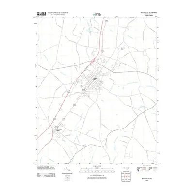 2010 Map of Mount Olive, 2010 Print