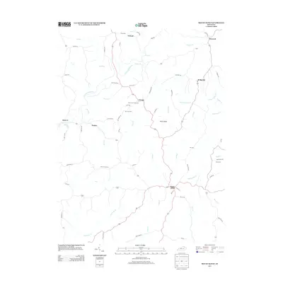 2013 Map of Mount Olivet, 2013 Print