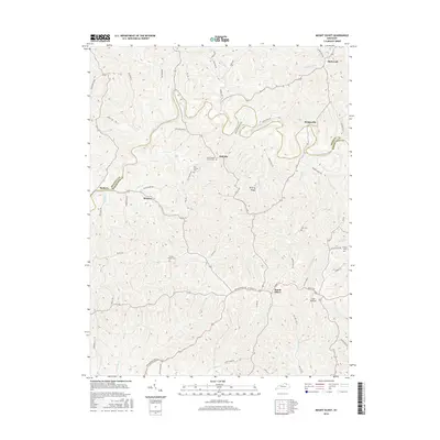 2016 Map of Mount Olivet, 2016 Print