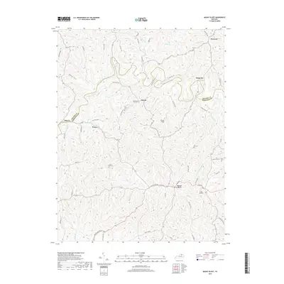 2019 Map of Mount Olivet, 2019 Print