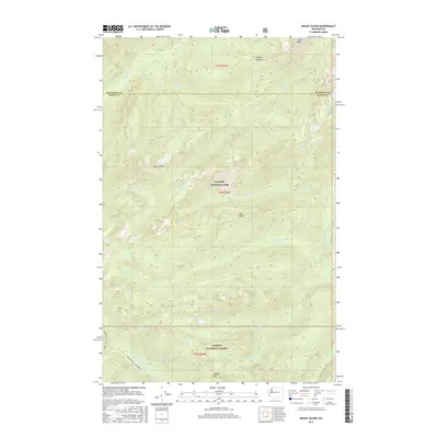 2017 Map of Mount Olson, 2017 Print