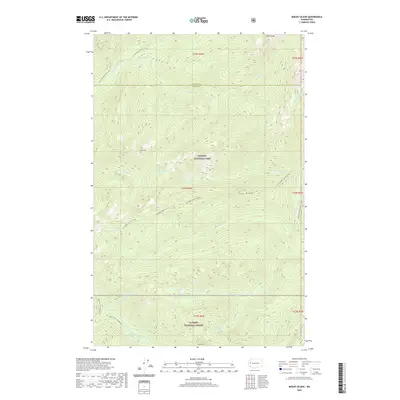 2020 Map of Mount Olson, 2020 Print