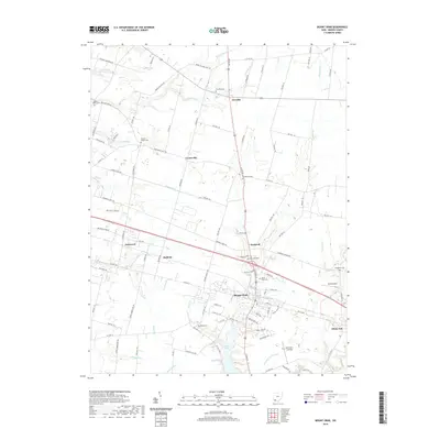 2019 Map of Mount Orab, 2019 Print