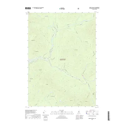 2018 Map of Mount Osceola, 2018 Print