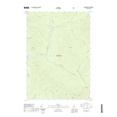 2021 Map of Mount Osceola, 2021 Print