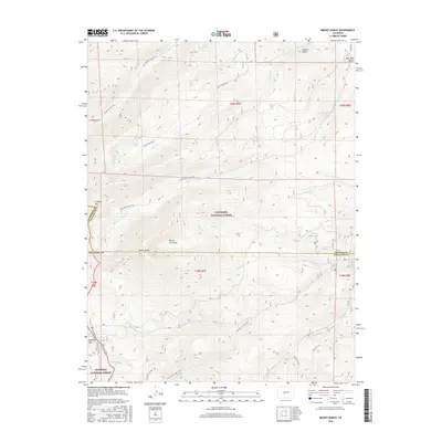 2016 Map of Mount Ouray, 2016 Print