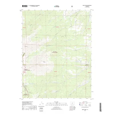 2019 Map of Mount Ouray, 2019 Print