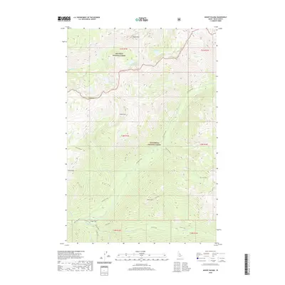 2020 Map of Mount Paloma, 2020 Print