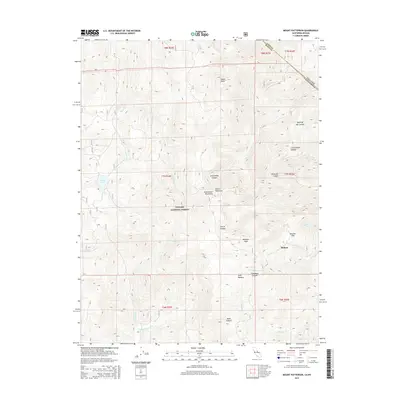2015 Map of Mount Patterson, 2015 Print