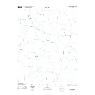 2013 Map of Mount Peter, 2013 Print