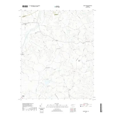 2019 Map of Mount Peter, 2019 Print