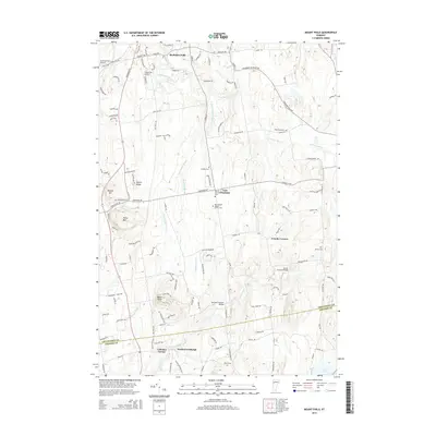 2015 Map of Mount Philo, 2015 Print