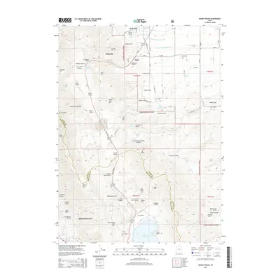 2014 Map of Mount Pisgah, 2014 Print