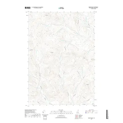 2018 Map of Mount Pisgah, 2018 Print