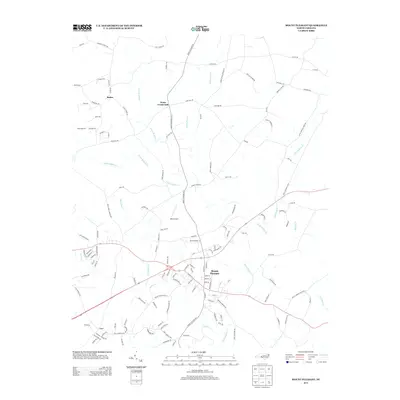 2013 Map of Mount Pleasant, 2013 Print