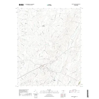 2019 Map of Mount Pleasant, 2019 Print