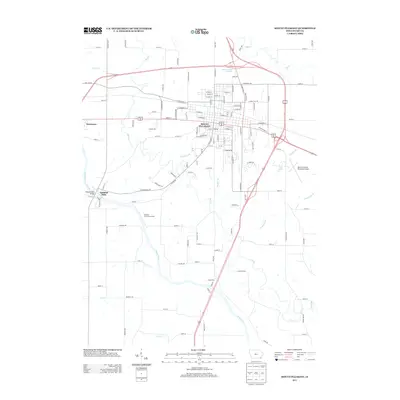 2013 Map of Mount Pleasant, 2013 Print