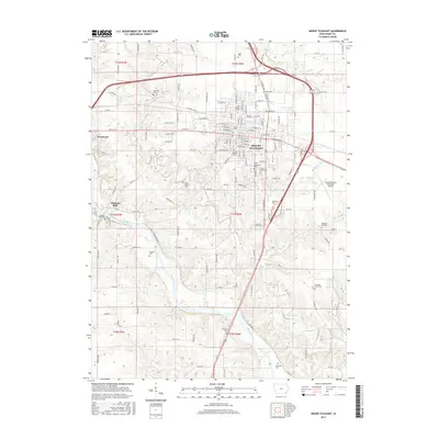 2015 Map of Mount Pleasant, 2015 Print