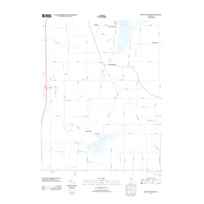 2013 Map of Mount Pleasant, 2013 Print