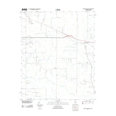 2012 Map of Mount Pleasant, 2012 Print