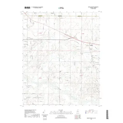 2018 Map of Mount Pleasant, 2018 Print