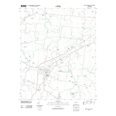 2010 Map of Mount Pleasant, 2010 Print