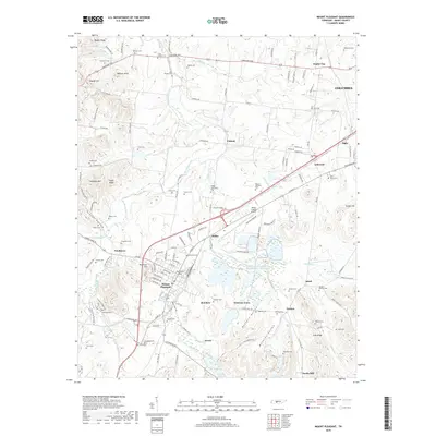 2019 Map of Mount Pleasant, 2019 Print