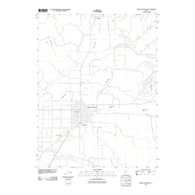 2011 Map of Mount Pleasant, 2011 Print