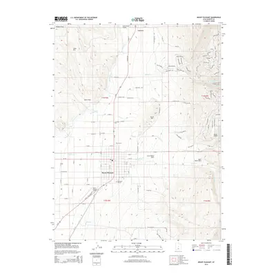 2014 Map of Mount Pleasant, 2014 Print