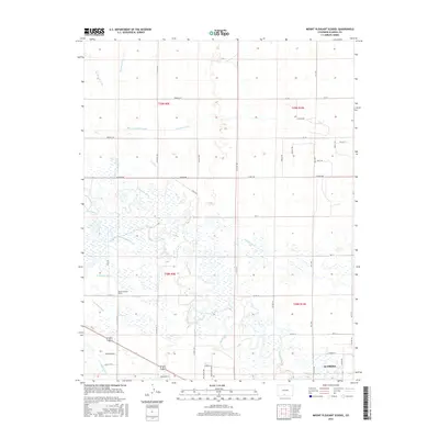 2016 Map of Mount Pleasant School, 2016 Print