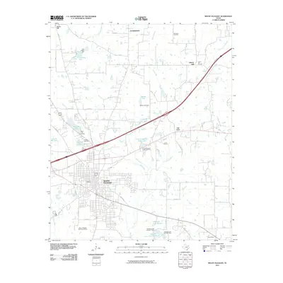 2010 Map of Mount Pleasant, 2010 Print