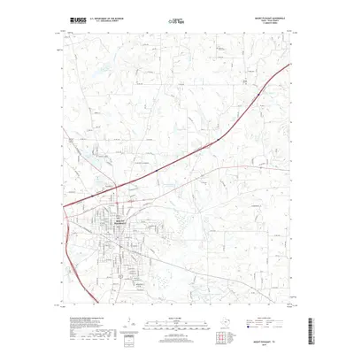 2019 Map of Mount Pleasant, 2019 Print