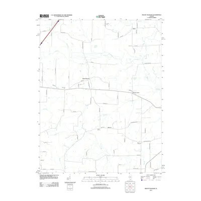 2012 Map of Mount Pleasant, 2012 Print