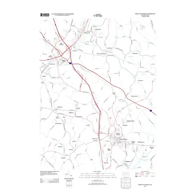 2013 Map of Mount Pleasant, 2013 Print