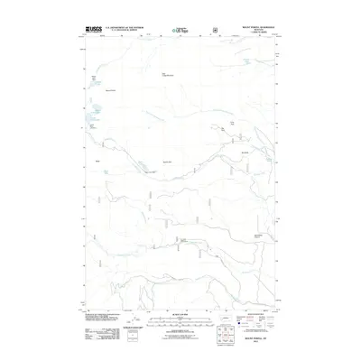 2011 Map of Mount Powell, 2011 Print