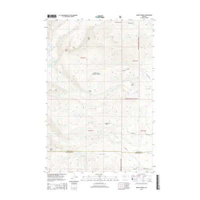 2014 Map of Mount Powell, 2014 Print