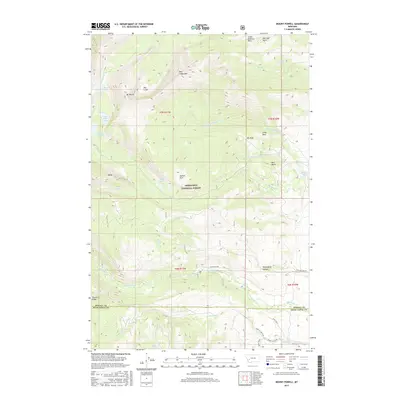 2017 Map of Mount Powell, 2017 Print