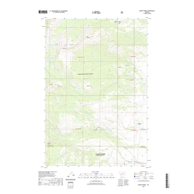 2020 Map of Mount Powell, 2020 Print