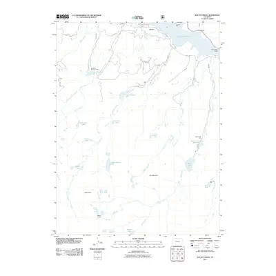 2011 Map of Mount Powell, 2011 Print