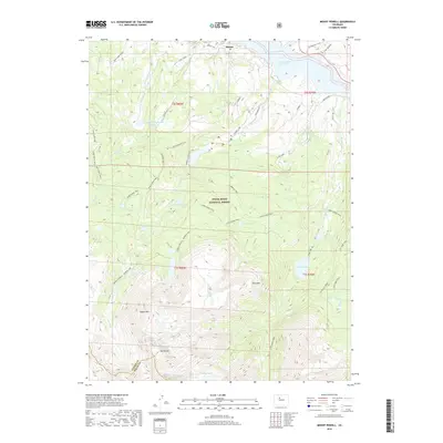 2019 Map of Mount Powell, 2019 Print