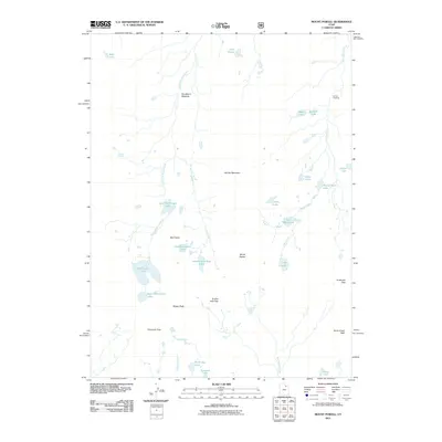 2011 Map of Mount Powell, 2011 Print