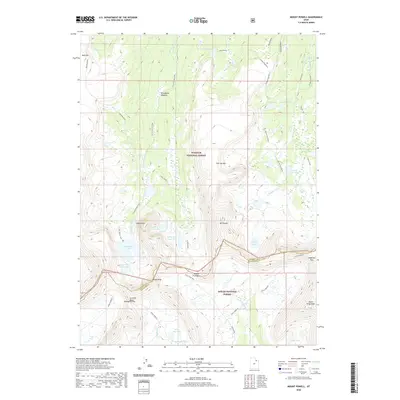 2020 Map of Mount Powell, 2020 Print
